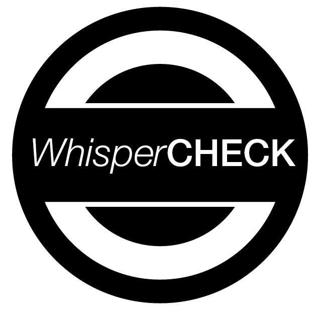 Whisper Check™ Self-Test Mode